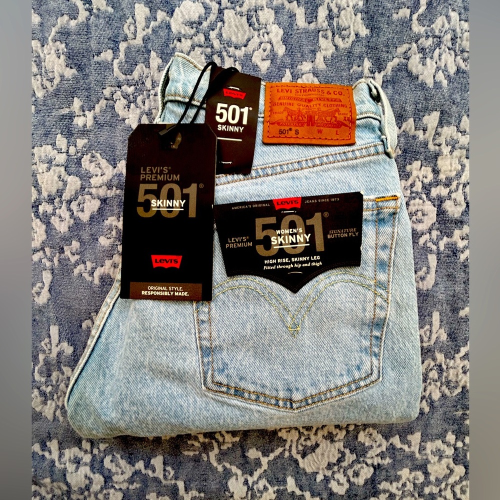 Levi's 501s Skinny Jeans